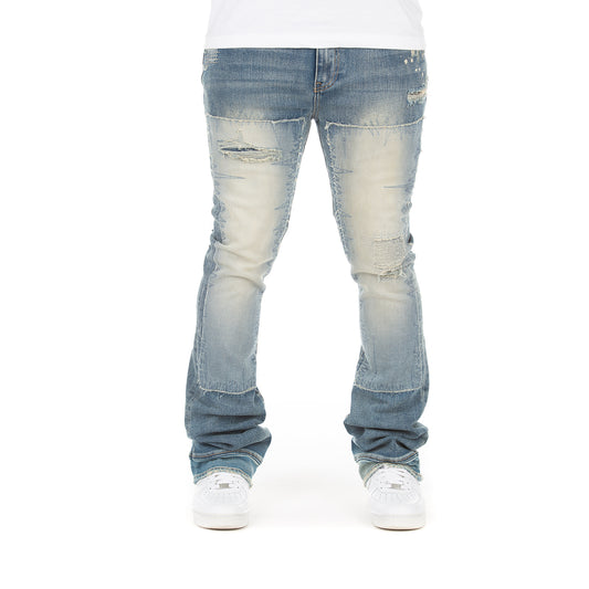 Akoo Mens Dorsey Jean (Stacked Fit) (Boar Wash)