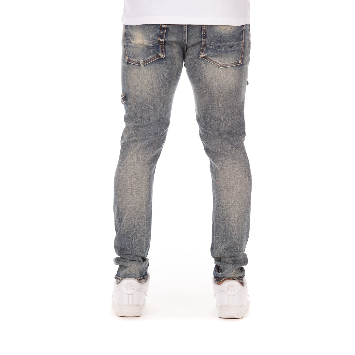 AKOO Men's Barksdale Jeans (Skulk Fit) (Rumple)