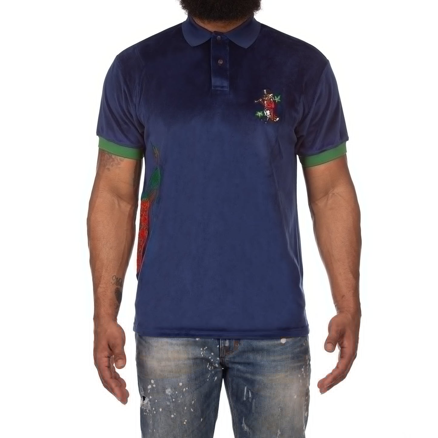 Akoo Mens Legion SS Polo (Blue Depths)