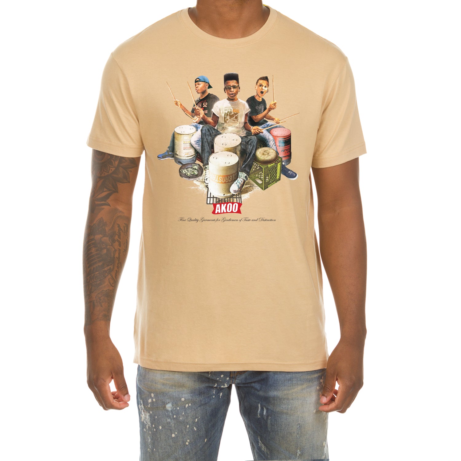 Three Drummers SS Tee