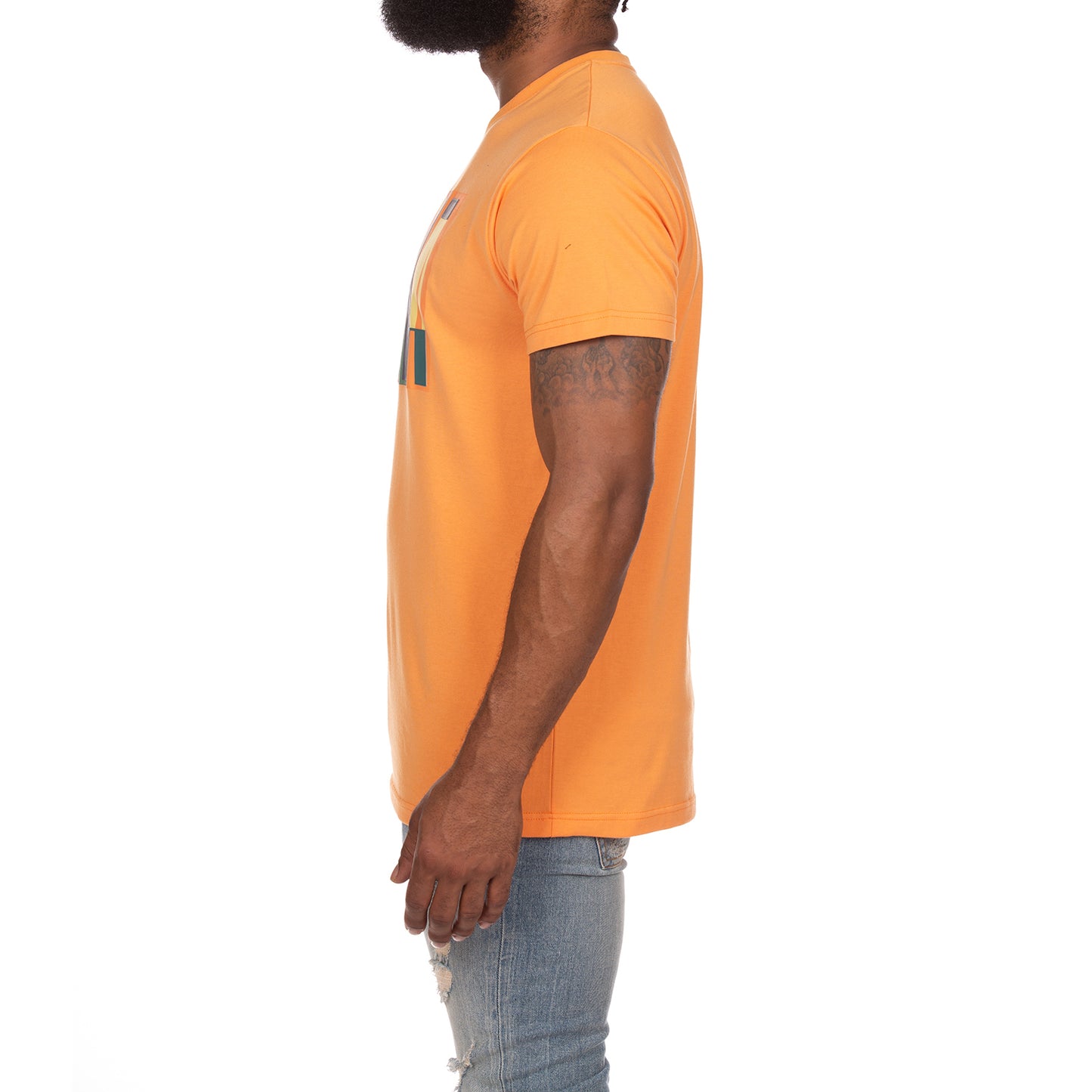Akoo Mens Stacked SS Knit (Muskmelon)