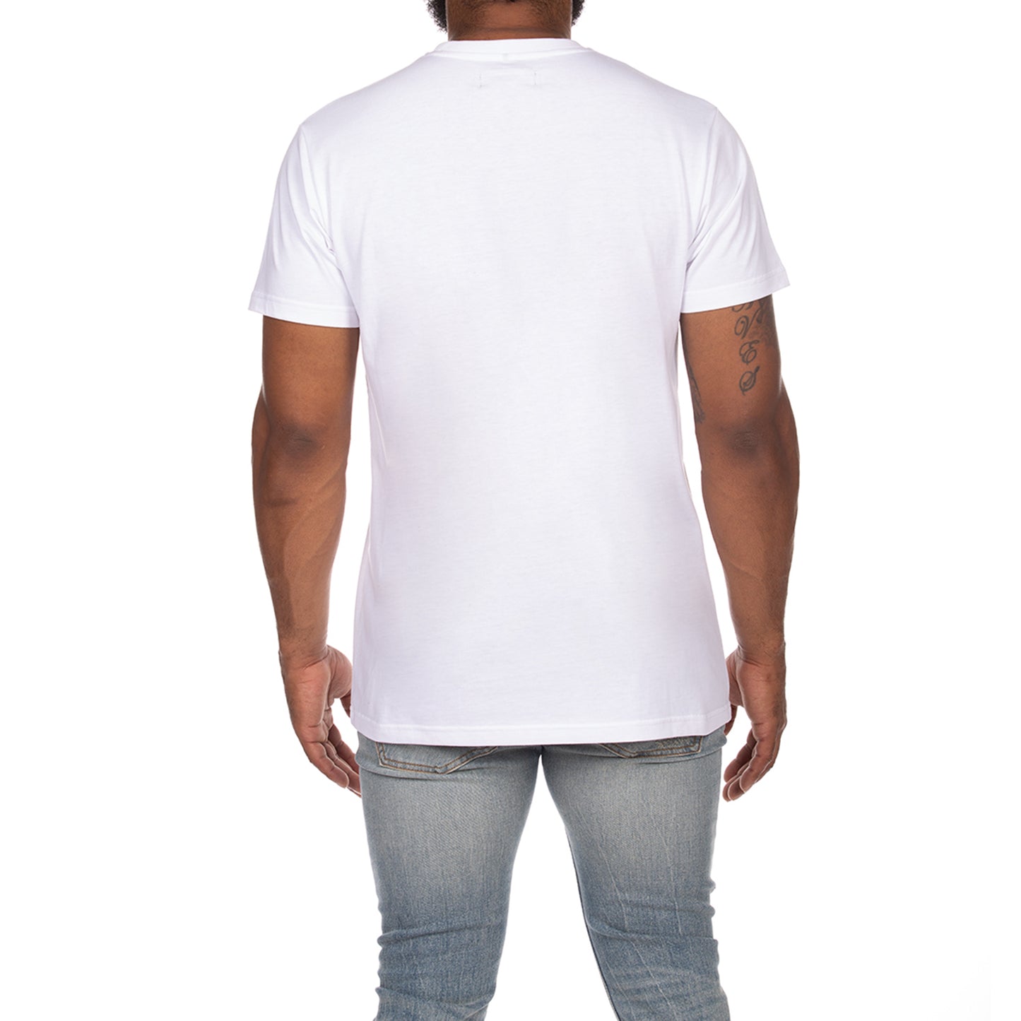 Akoo Mens Stacked SS Knit (White)