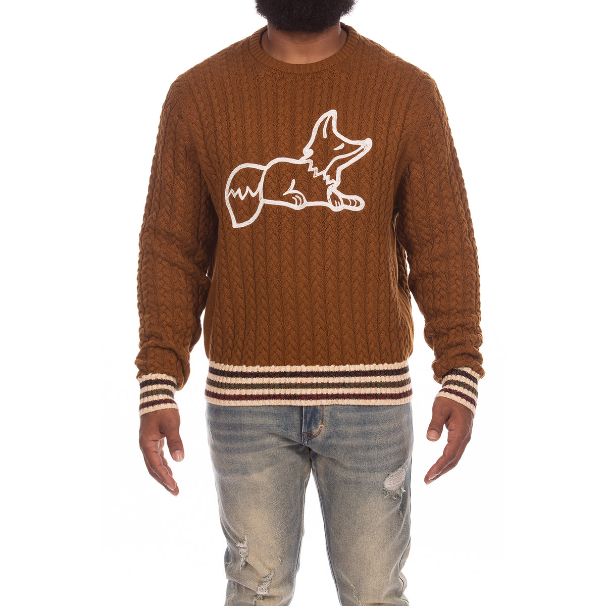 Cable Snobby Sweater