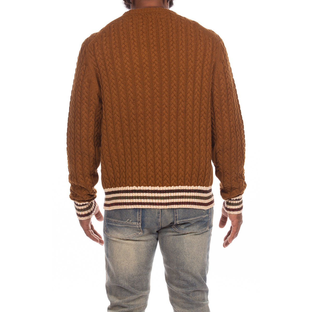 Cable Snobby Sweater
