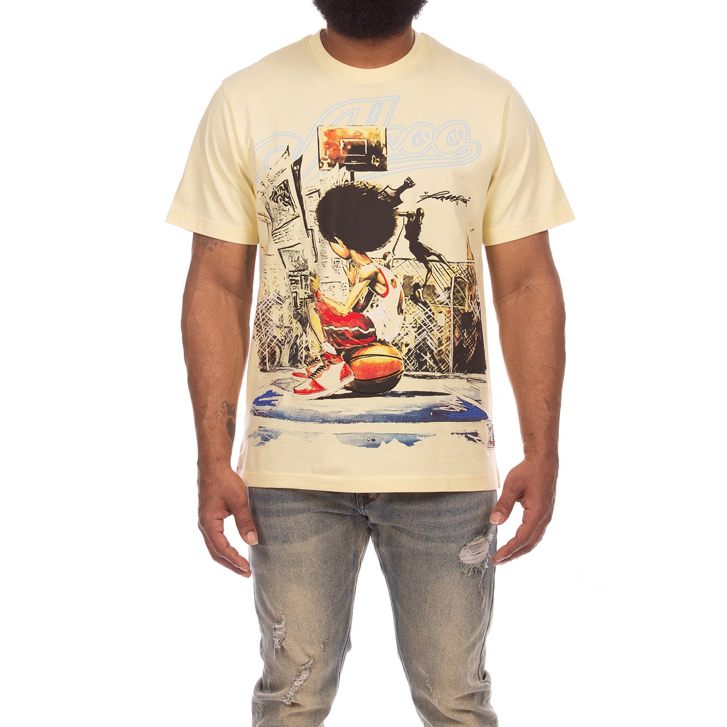 Above the Rim SS Knit