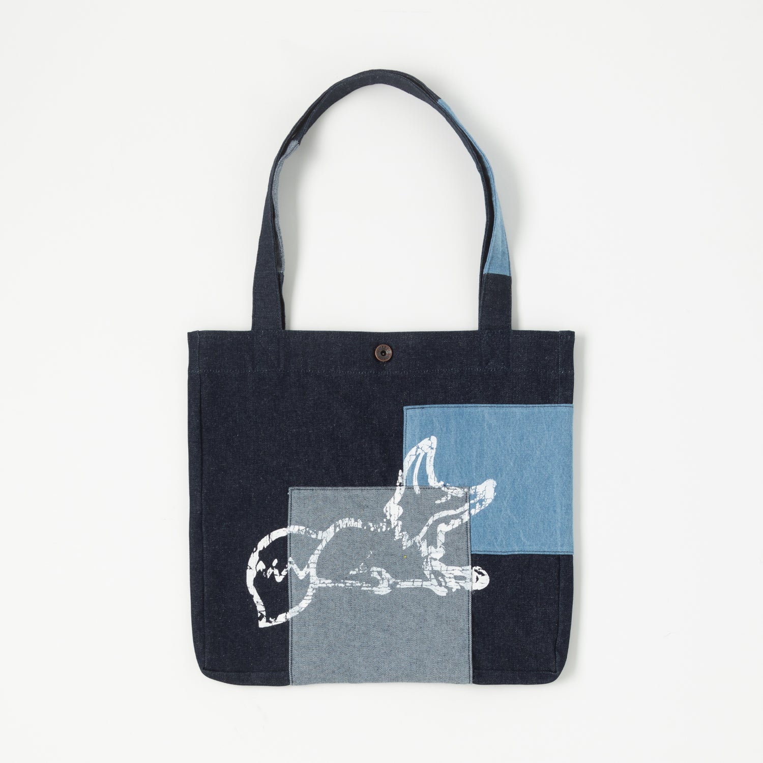 AKOO Denim Tote Bag
