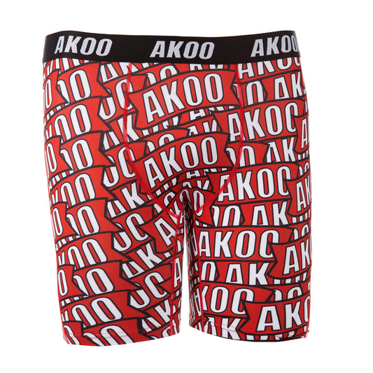 Akoo Mens Flag Brief (Red)