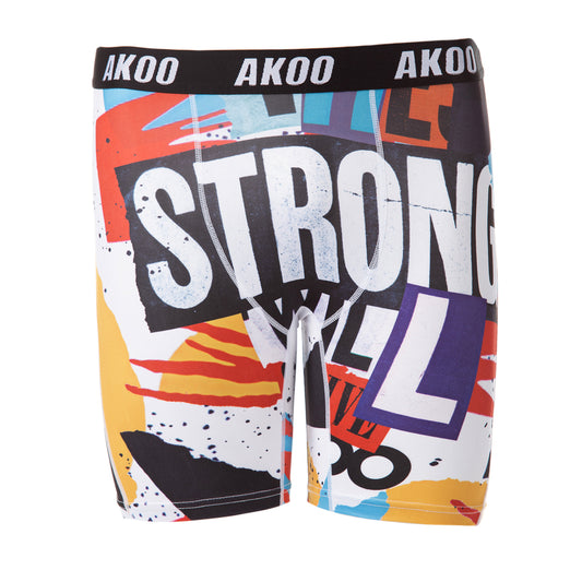 Akoo Mens Only The Strong Brief (Mint Leaf)