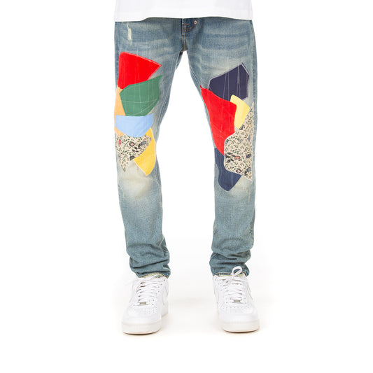 Akoo Mens Bloomed Jean (Culture Straight)