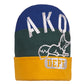 Akoo Men's Stamped Knit Hat (Old Gold)