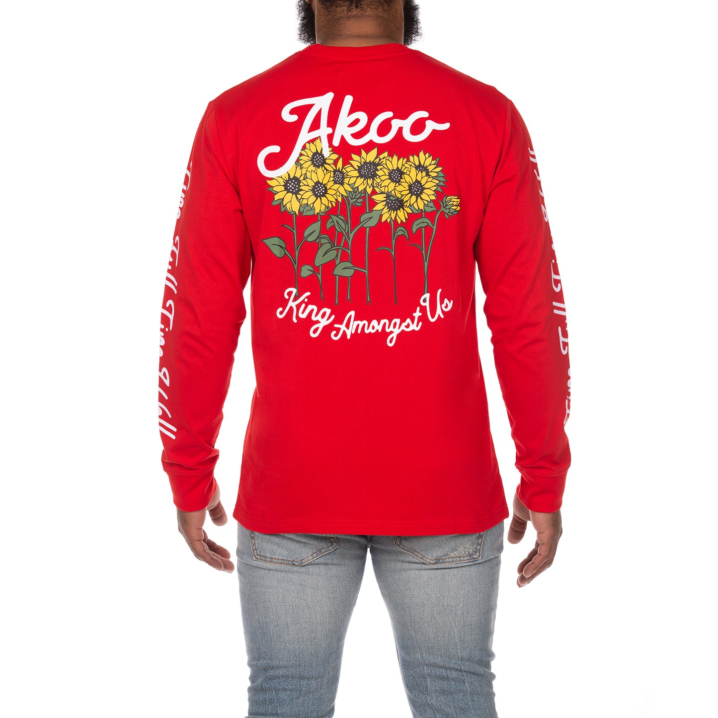 Akoo Mens Sunflower LS Knit (Racing Red)
