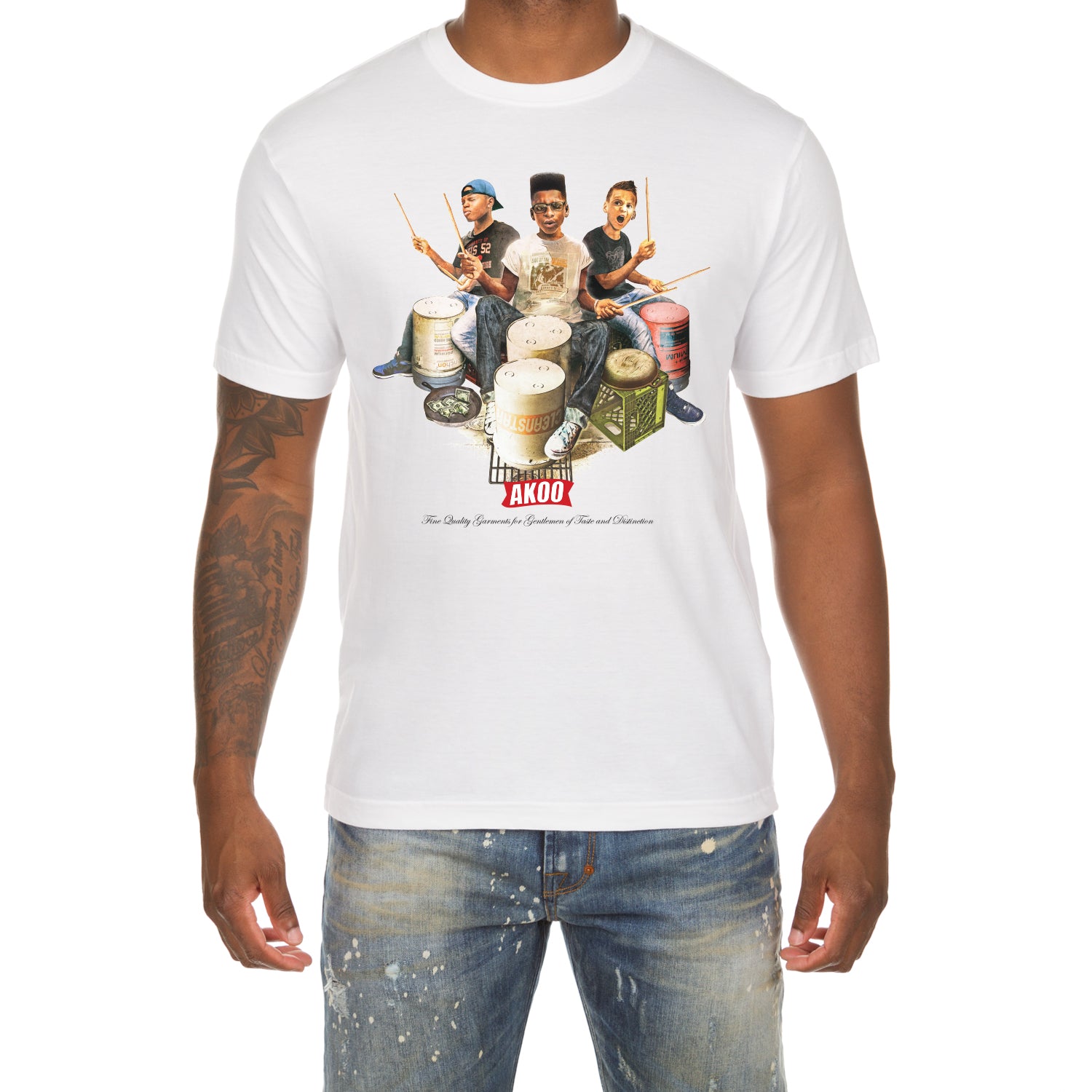 Three Drummers SS Tee