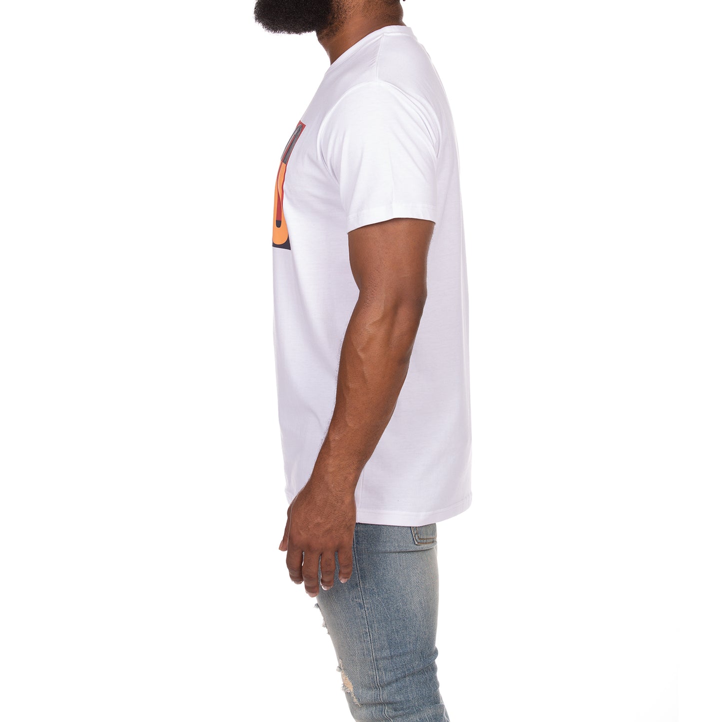 Stacked SS Knit Akoo Mens (White)