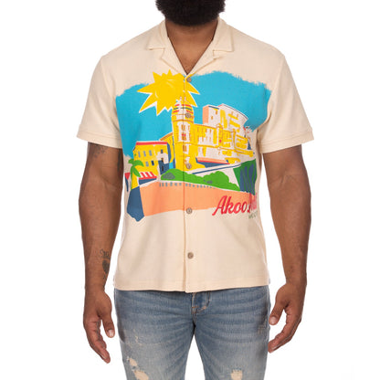 yellow akoo shirt