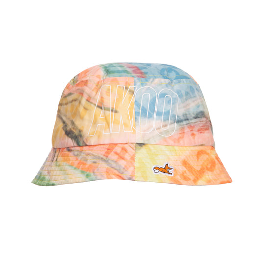 Akoo Mens Backyard Bucket Hat (Orange Peel)