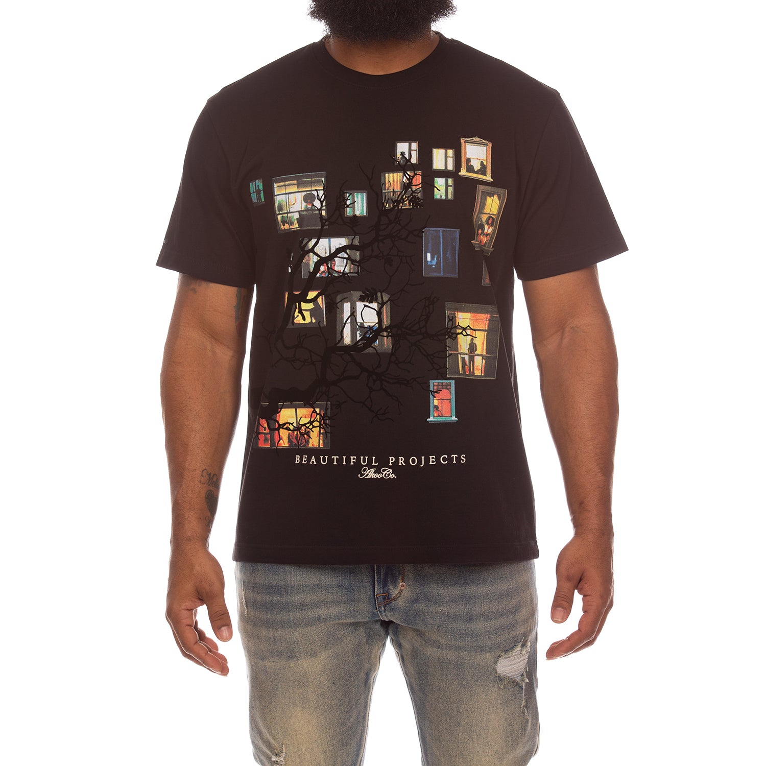 Block View SS Knit