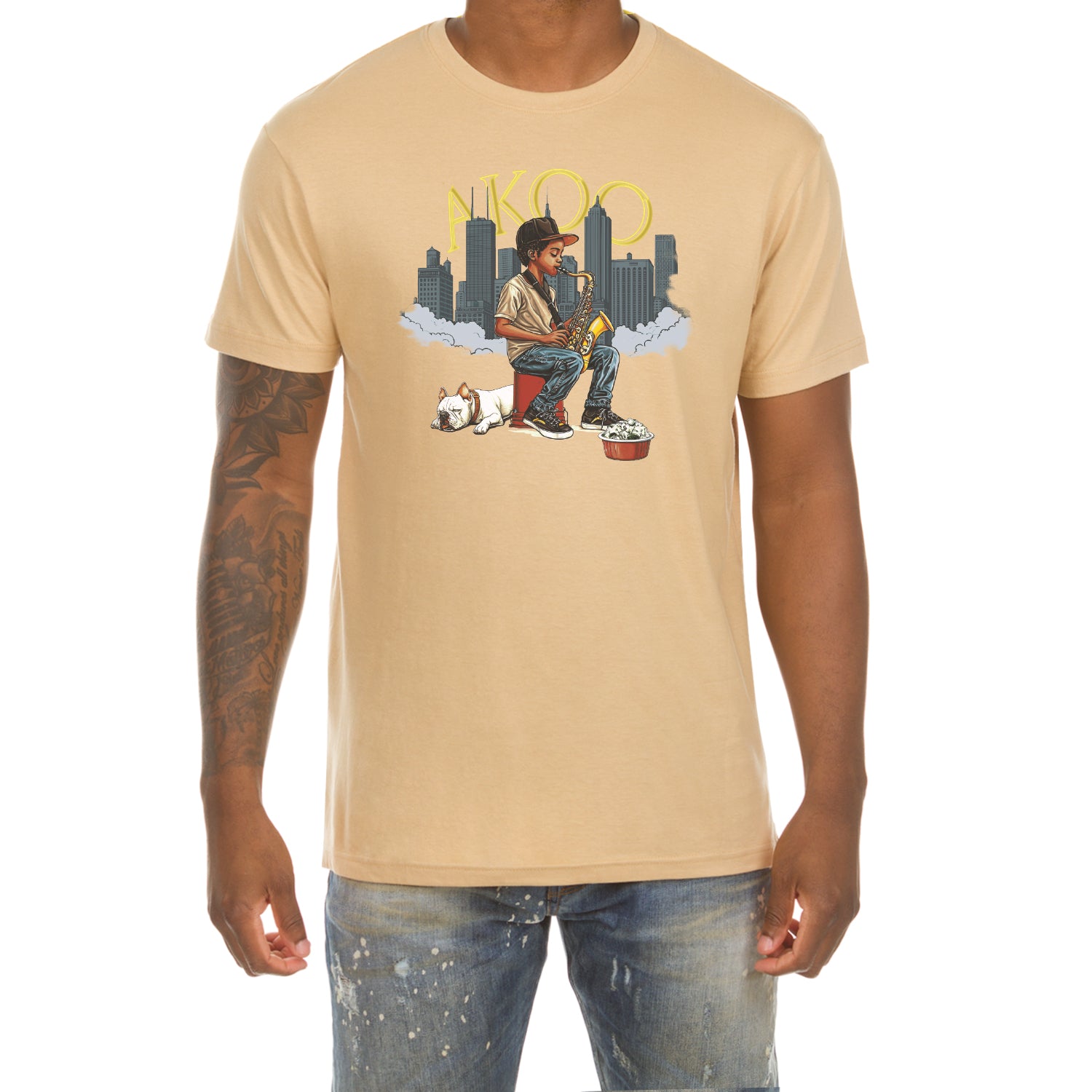 Saxophone SS Tee