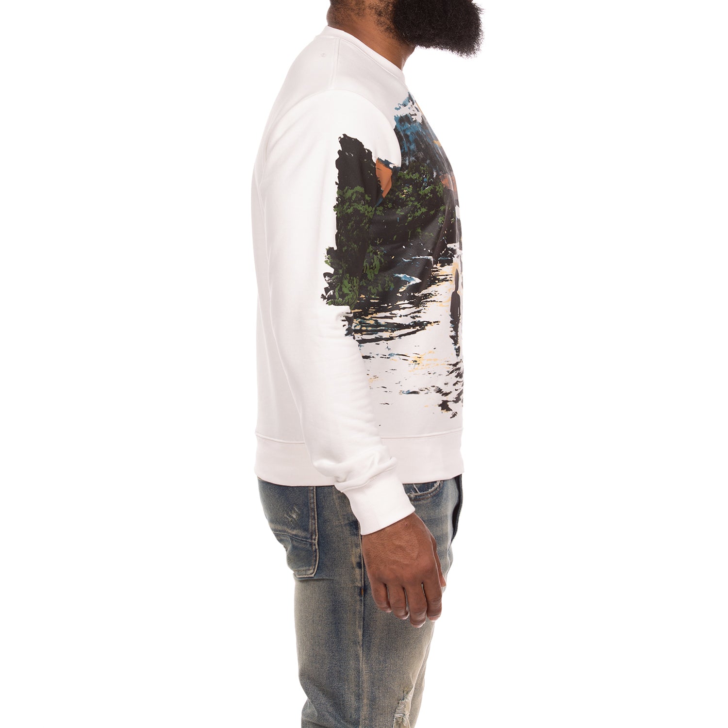 River Scene Fleece