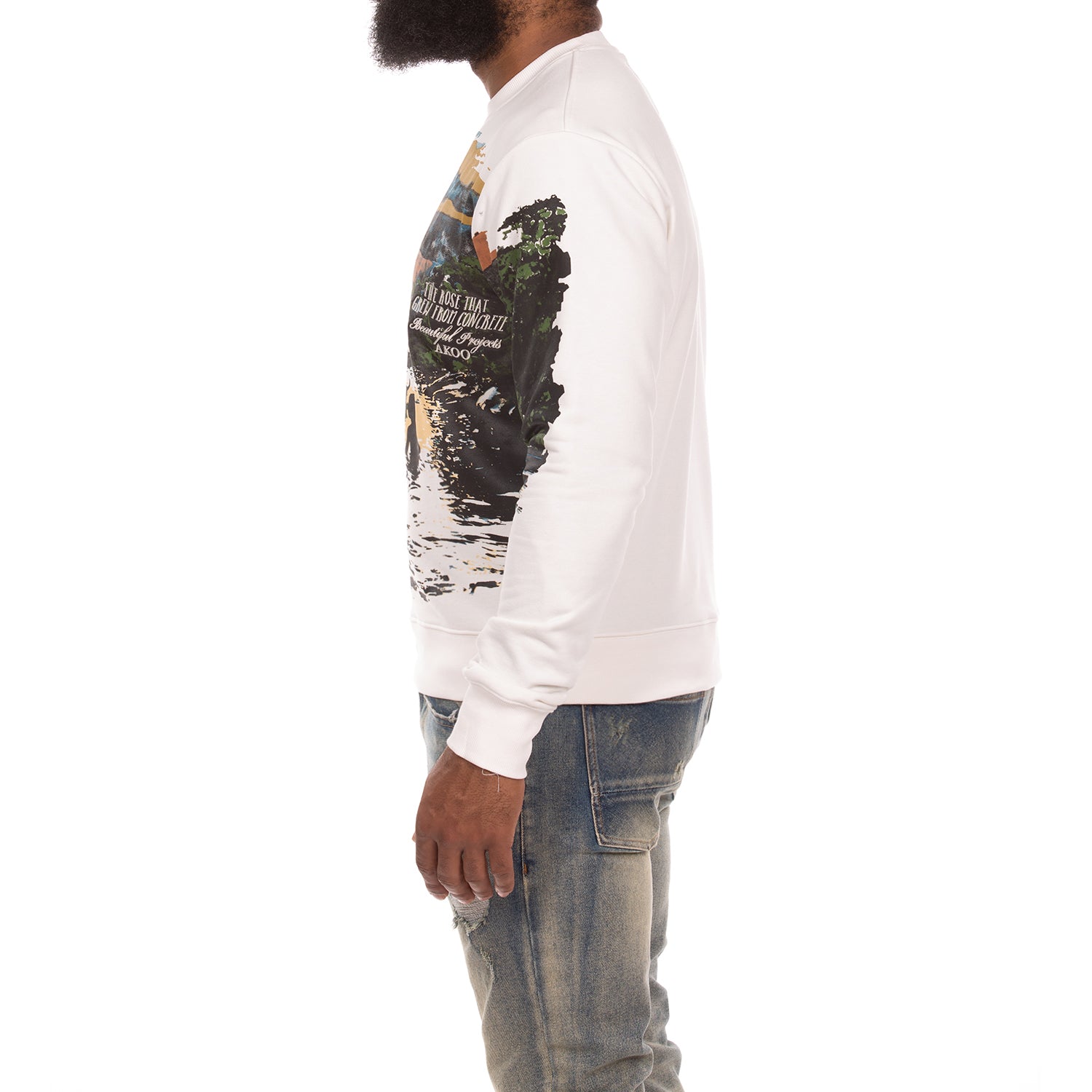 River Scene Fleece