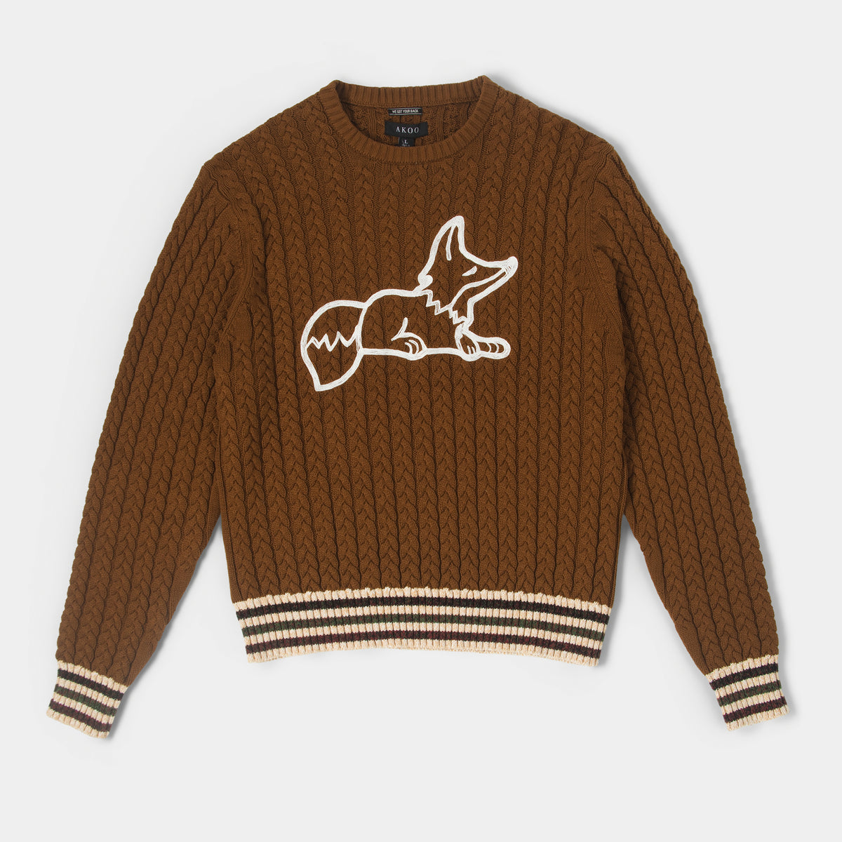 Cable Snobby Sweater