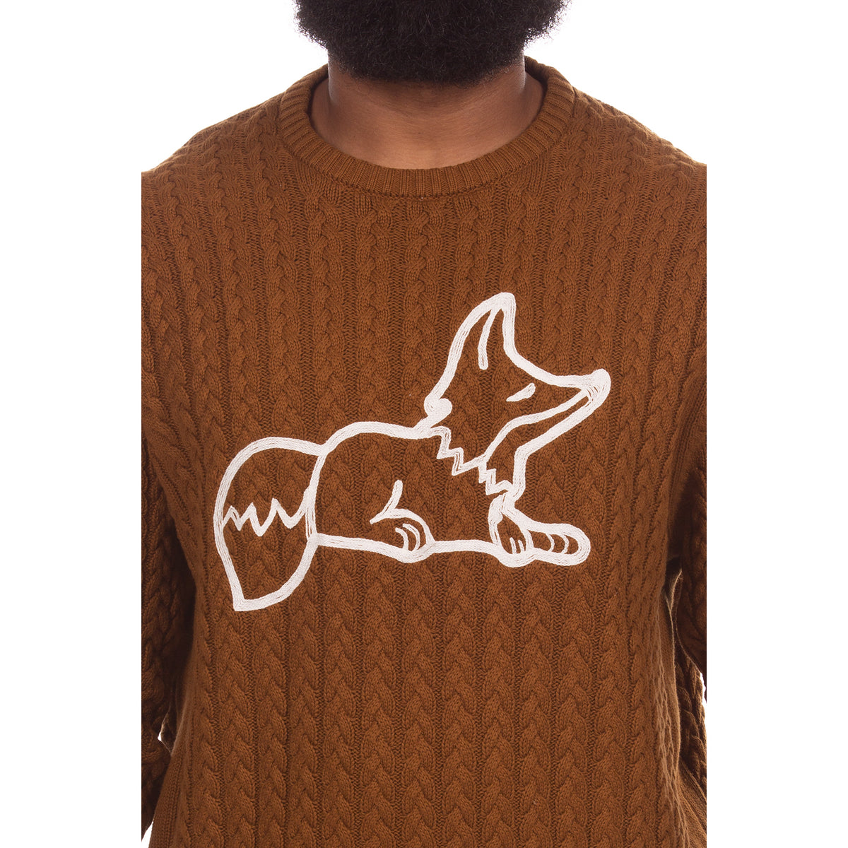 Cable Snobby Sweater