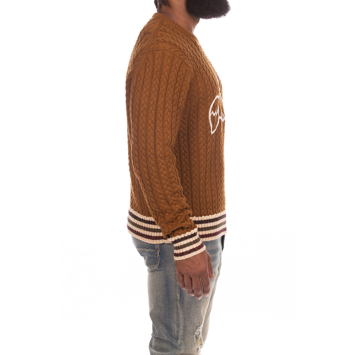 Cable Snobby Sweater