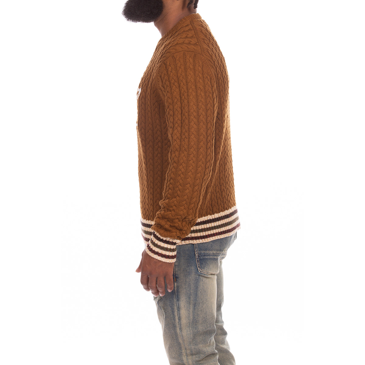 Cable Snobby Sweater