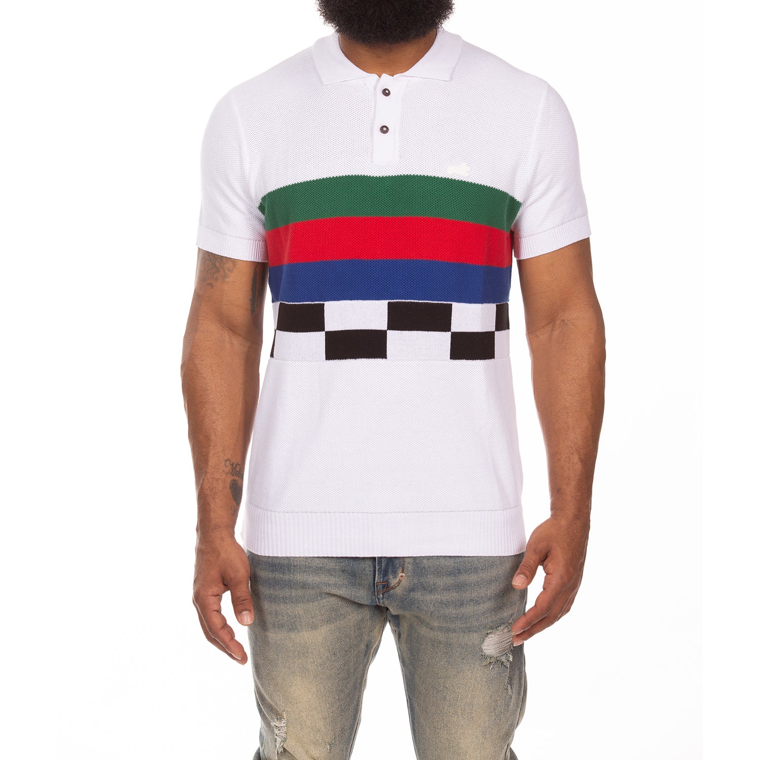 【新品未使用】Y-3 ヨウジヤマモト SS POLO SHIRT XLサイズ yohji yamamoto - Y-3 | RM SS POLO / 半袖 ポロシャツ (メンズ