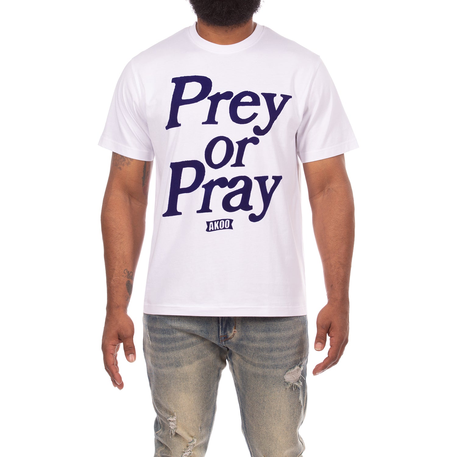 Prey or Pray SS Knit