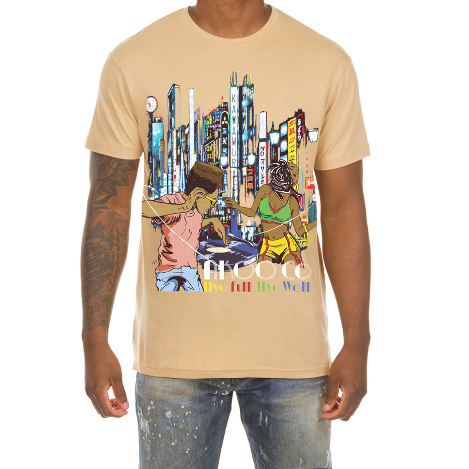 Live Well SS Tee