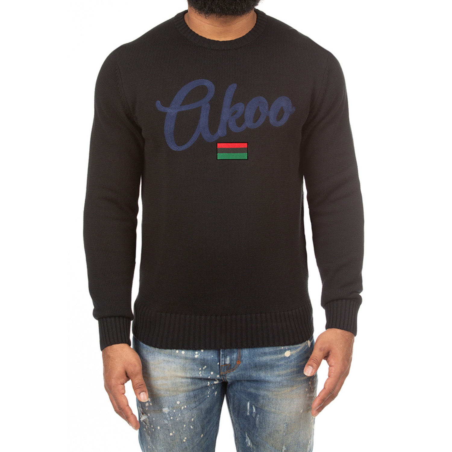 AKOO Script Sweater