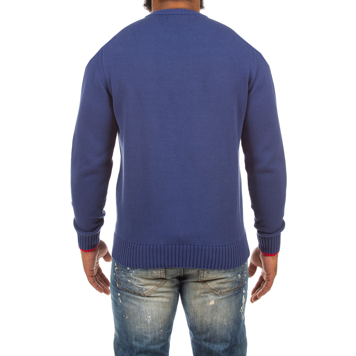 Akoo Mens Jogger Slick Sweater (Blueprint)