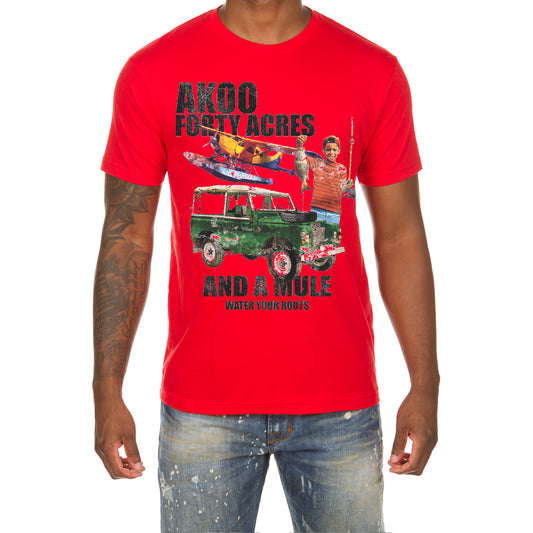 Forty Acres SS Tee (Red)